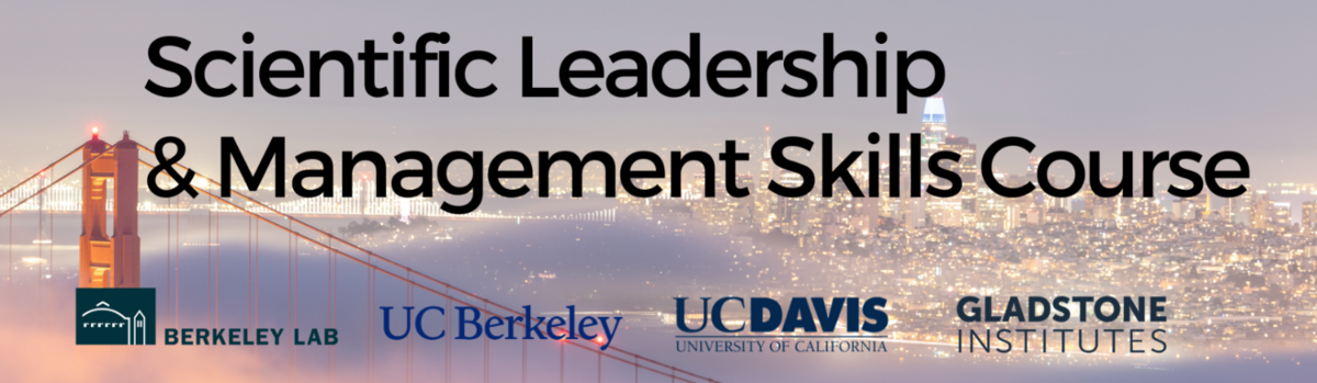 Scientific Leadership overlaid on Golden Gate Bridge